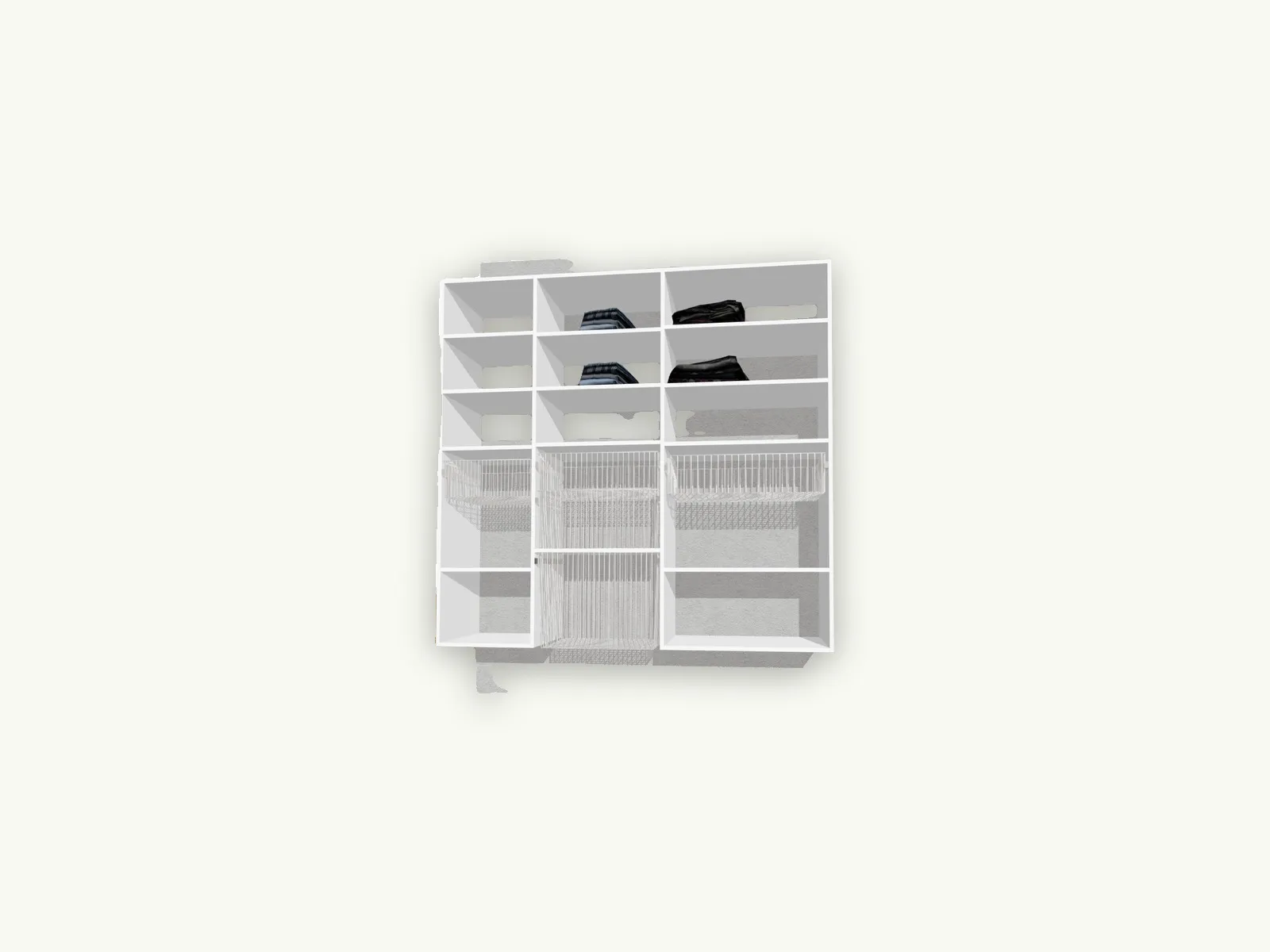 Wall-Hung Pantry