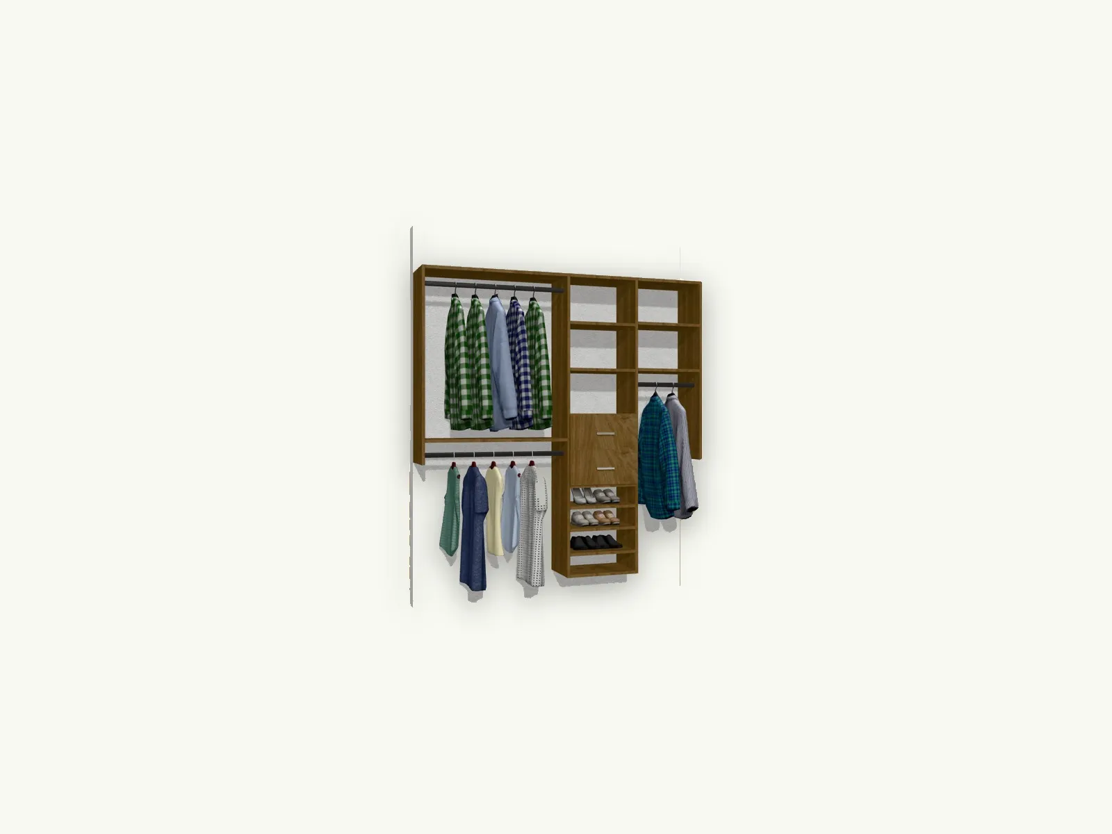 Girls' 75″ Reach-In