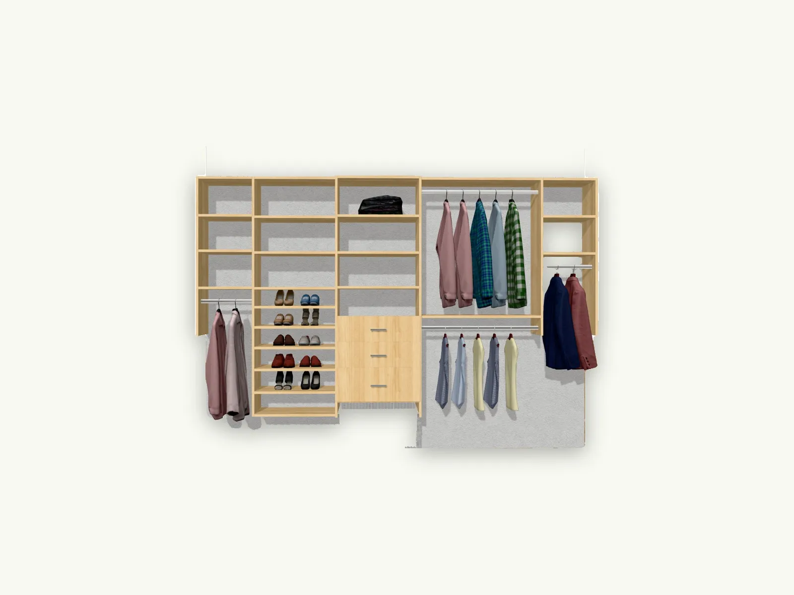 Women's 120″ Walk-In